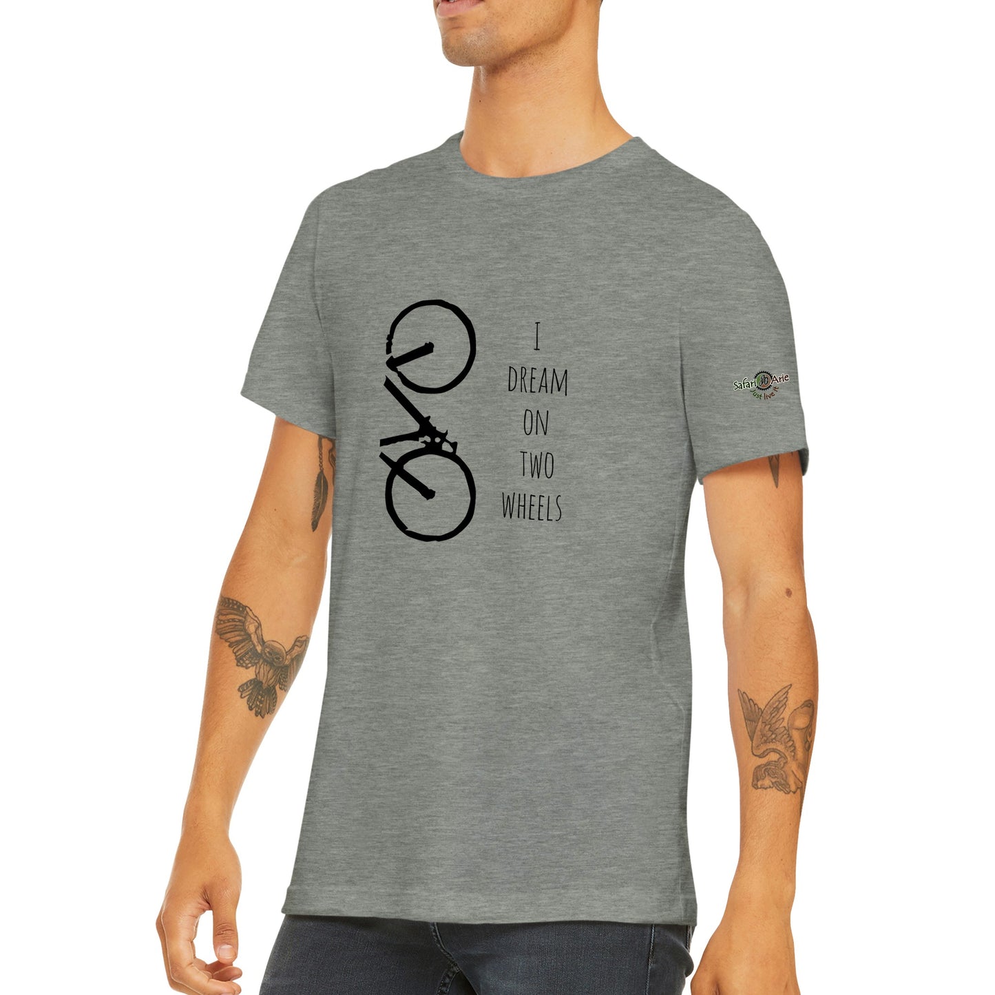I dream on two wheels unisex t-shirt