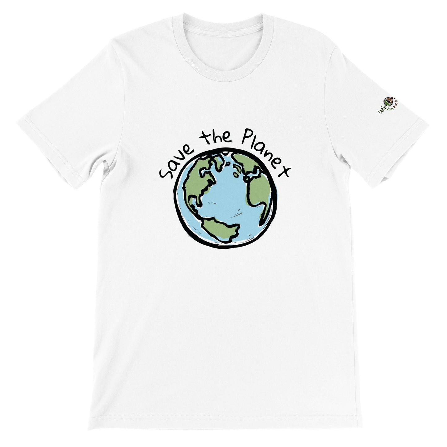 Save the planet unisex t-shirt