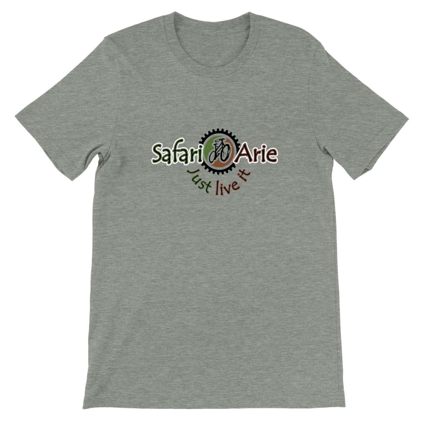 Safari Arie bike logo unisex t-shirt