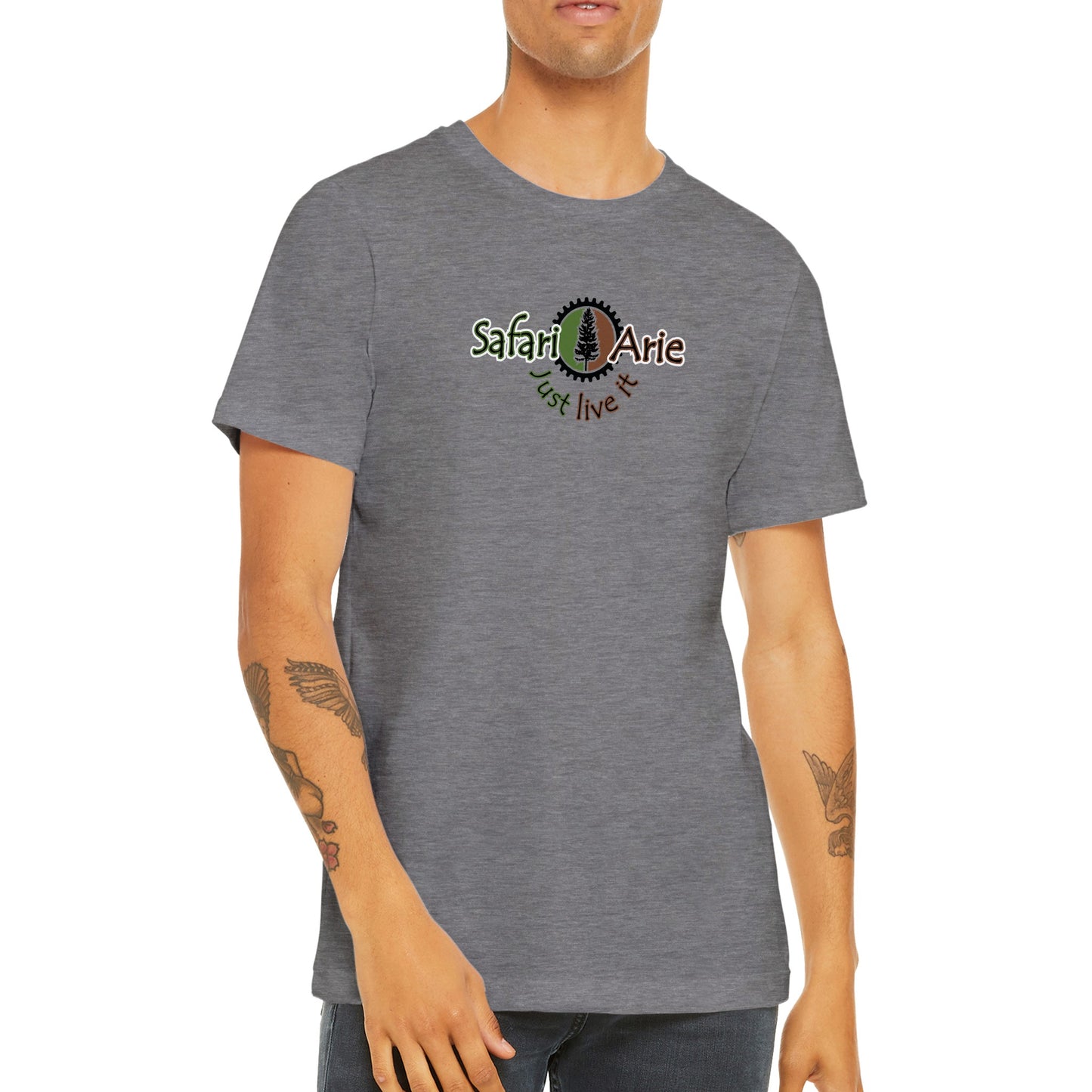 Safari Arie tree logo unisex t-shirt