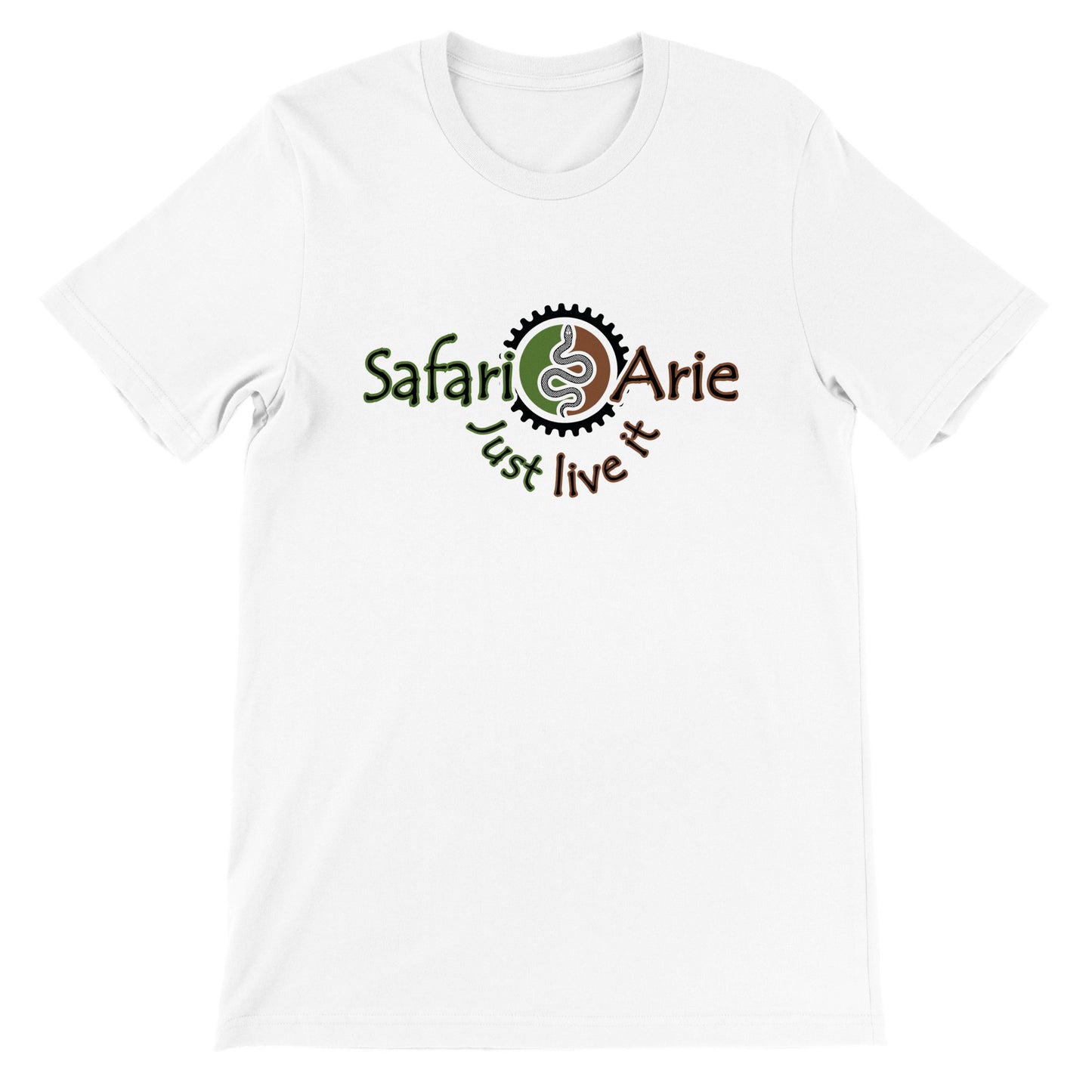 Safari Arie reptile logo unisex t-shirt