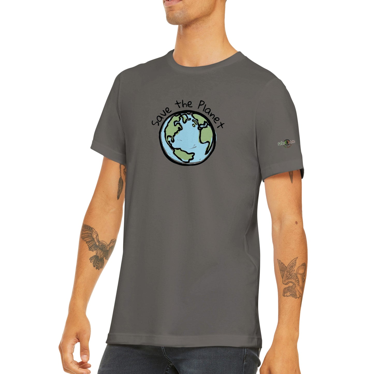 Save the planet unisex t-shirt